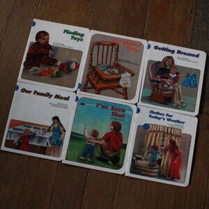 Vintage Bundle of Kaplan Press Early Learning Conversational Books